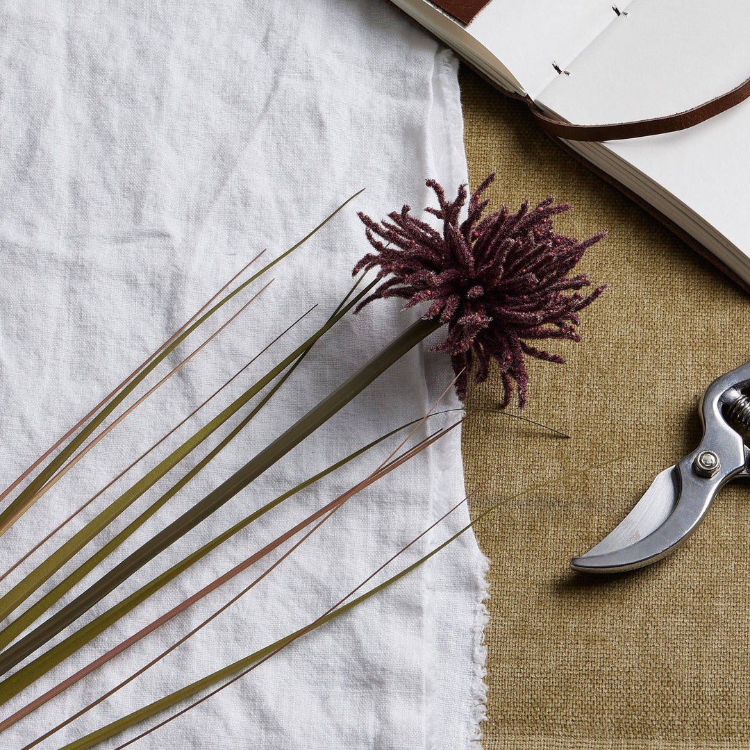 Burgundy Aster Spider Chrysanthemum Stem - TidySpaces