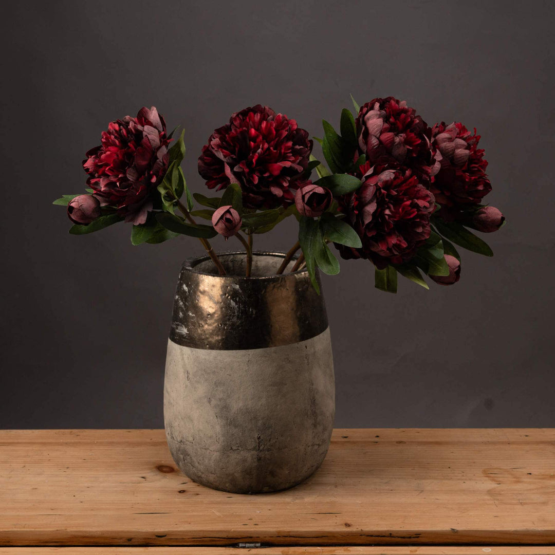 Burgundy Peony Rose - TidySpaces