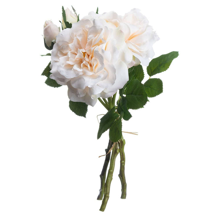 Peachy Cream Short Stem Rose Bouquet - TidySpaces