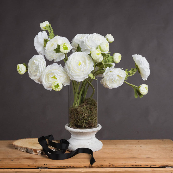 White Ranunculus Spray - TidySpaces