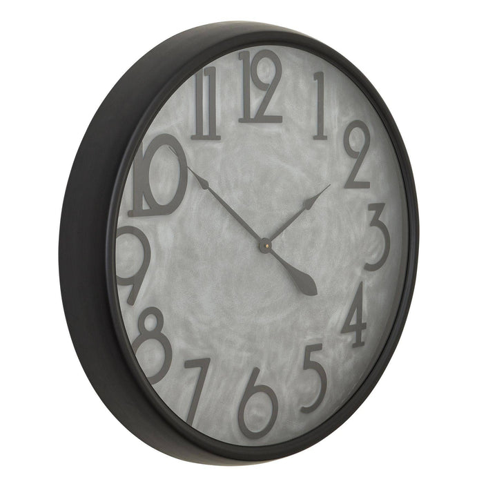 Soho Concrete Effect Large Clock - TidySpaces