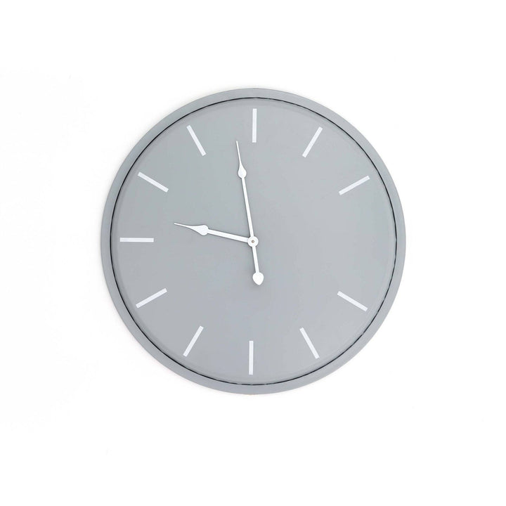 Karlsson Wall Clock GREY METAL - TidySpaces
