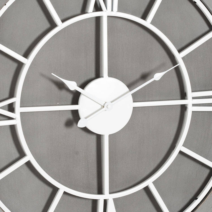 Williston Grey Wall Clock - TidySpaces