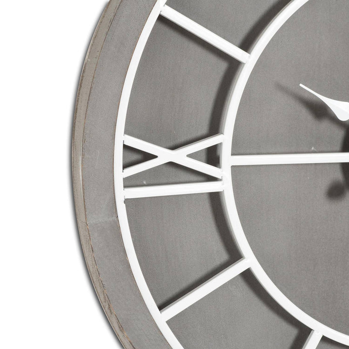 Williston Grey Wall Clock - TidySpaces