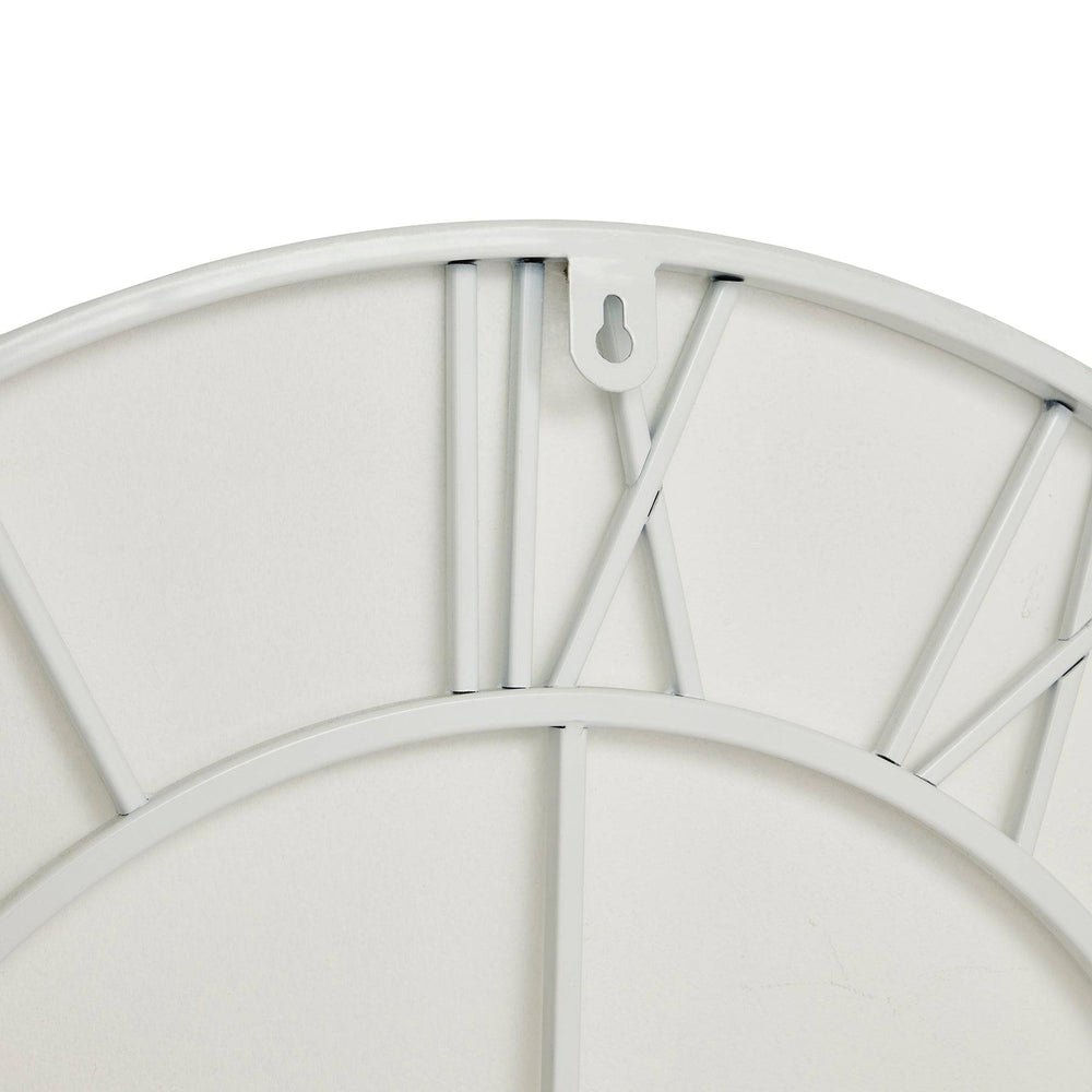 White Skeleton Wall Clock - TidySpaces
