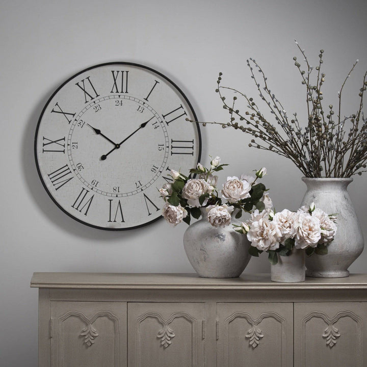 Large Embossed Station Clock - TidySpaces