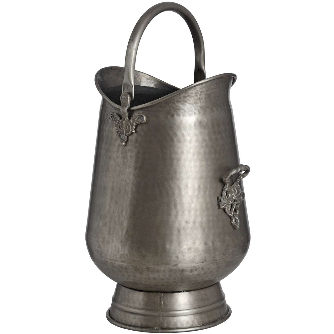 Antique Pewter Coal Bucket - TidySpaces