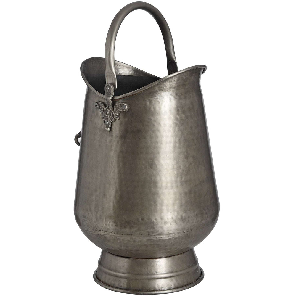 Antique Pewter Coal Bucket - TidySpaces