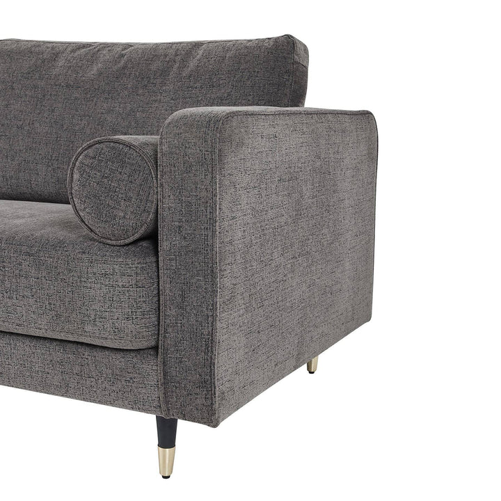 Hampton Grey Large Arm Chair - TidySpaces