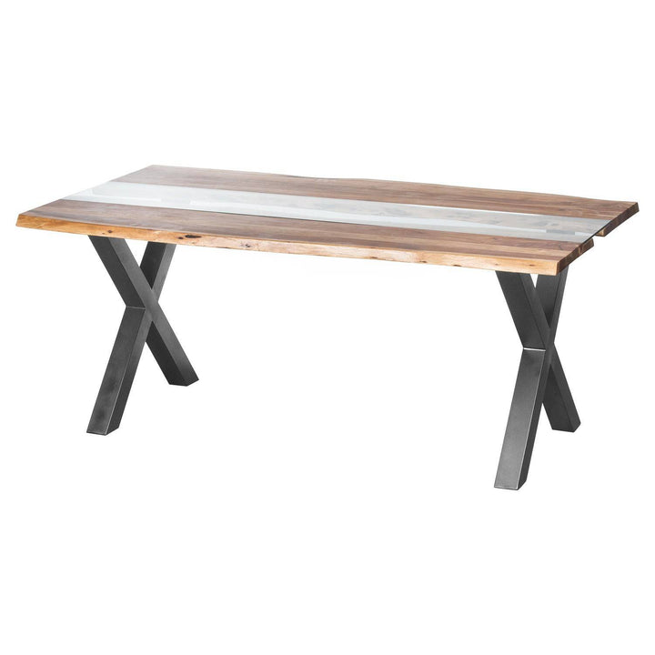 Live Edge Collection River Dining Table - TidySpaces