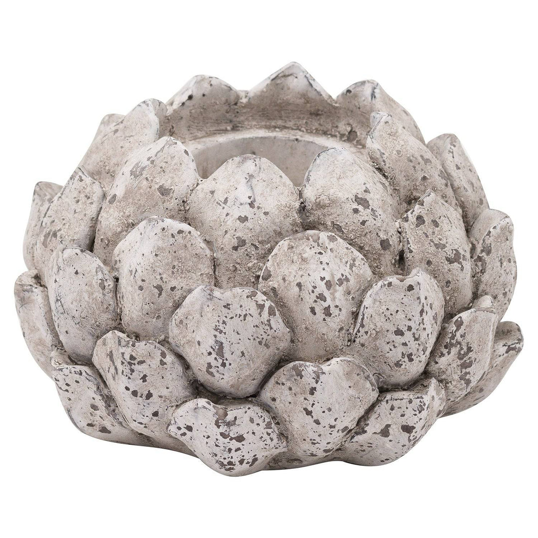 Stone Effect Acorn Tea Light Holder - TidySpaces