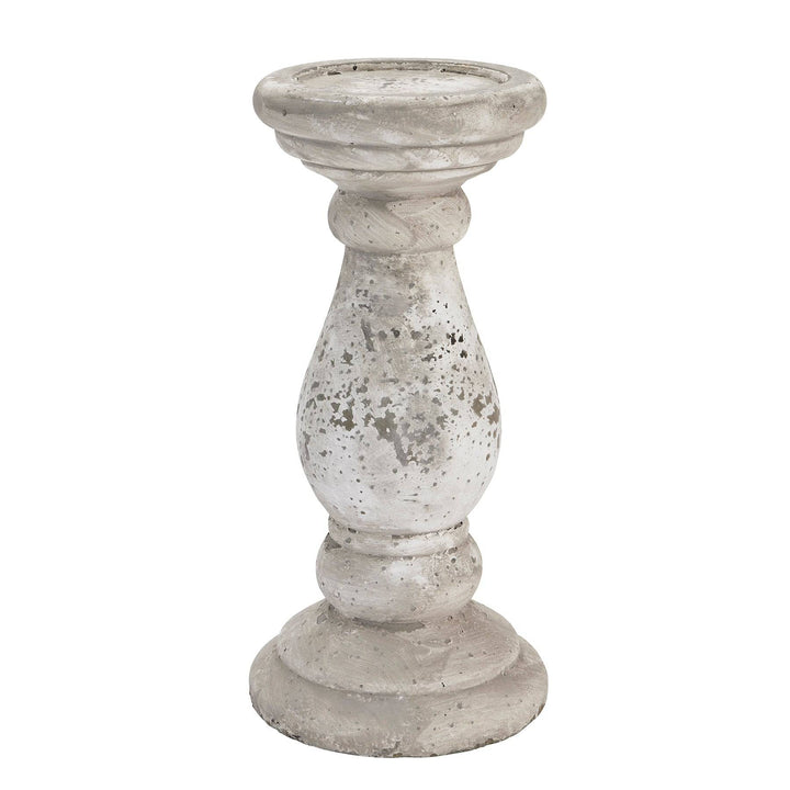 Large Stone Ceramic Candle Holder - TidySpaces