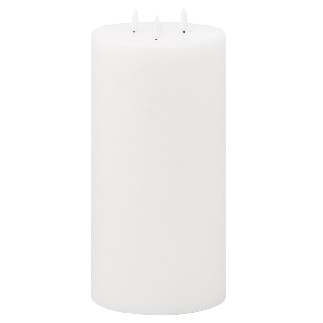 Luxe Collection Natural Glow 6x12 LED White Candle - TidySpaces