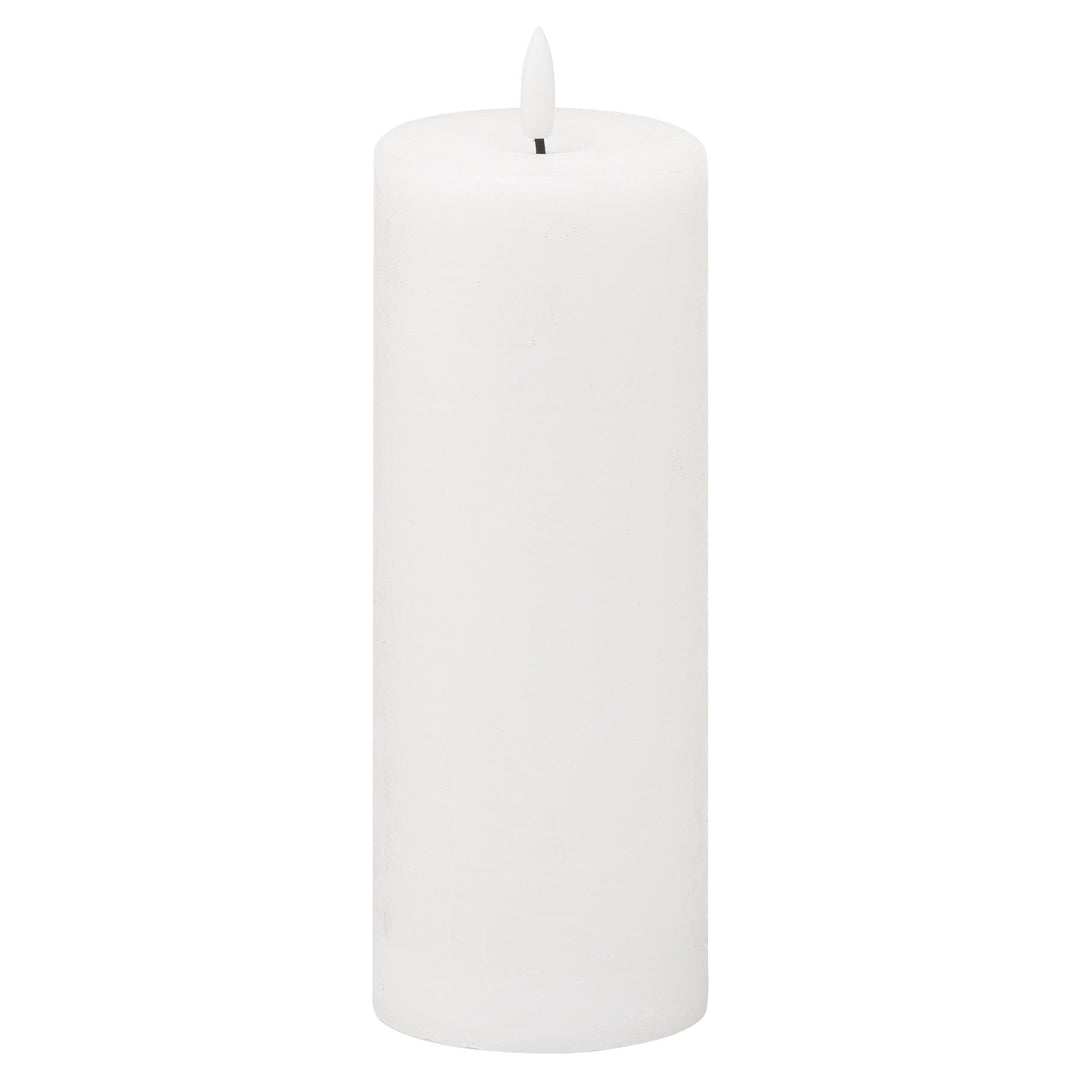 Luxe Collection Natural Glow 3x8 LED White Candle - TidySpaces