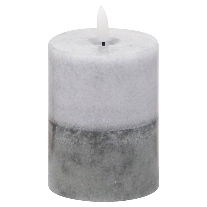 Luxe Collection Natural Glow 3x4 Stone LED Candle - TidySpaces