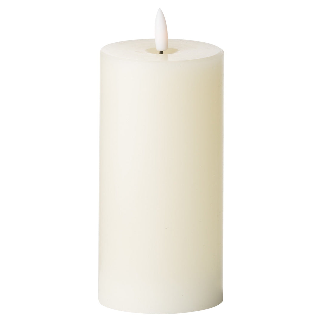 Luxe Collection Natural Glow 3 x 6 LED Ivory Candle - TidySpaces