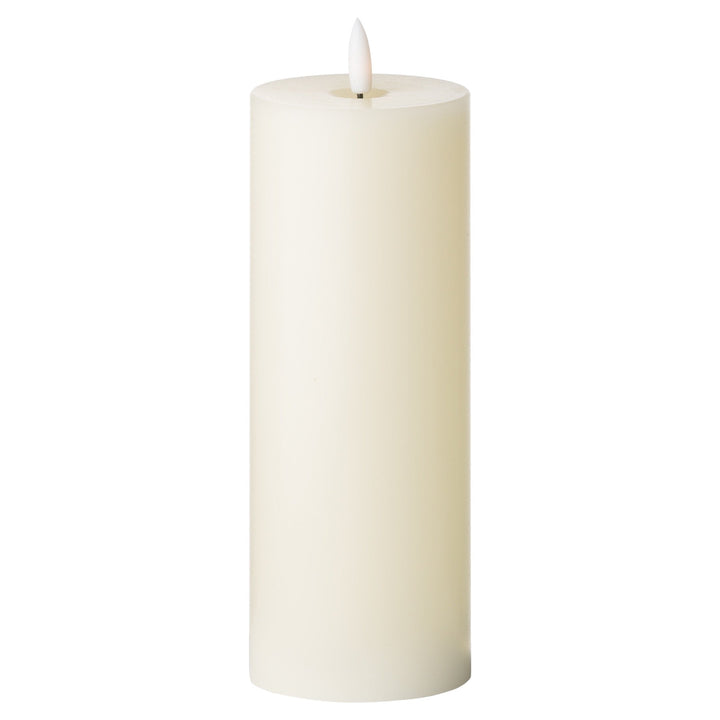 Luxe Collection Natural Glow 3 x 8 LED Ivory Candle - TidySpaces