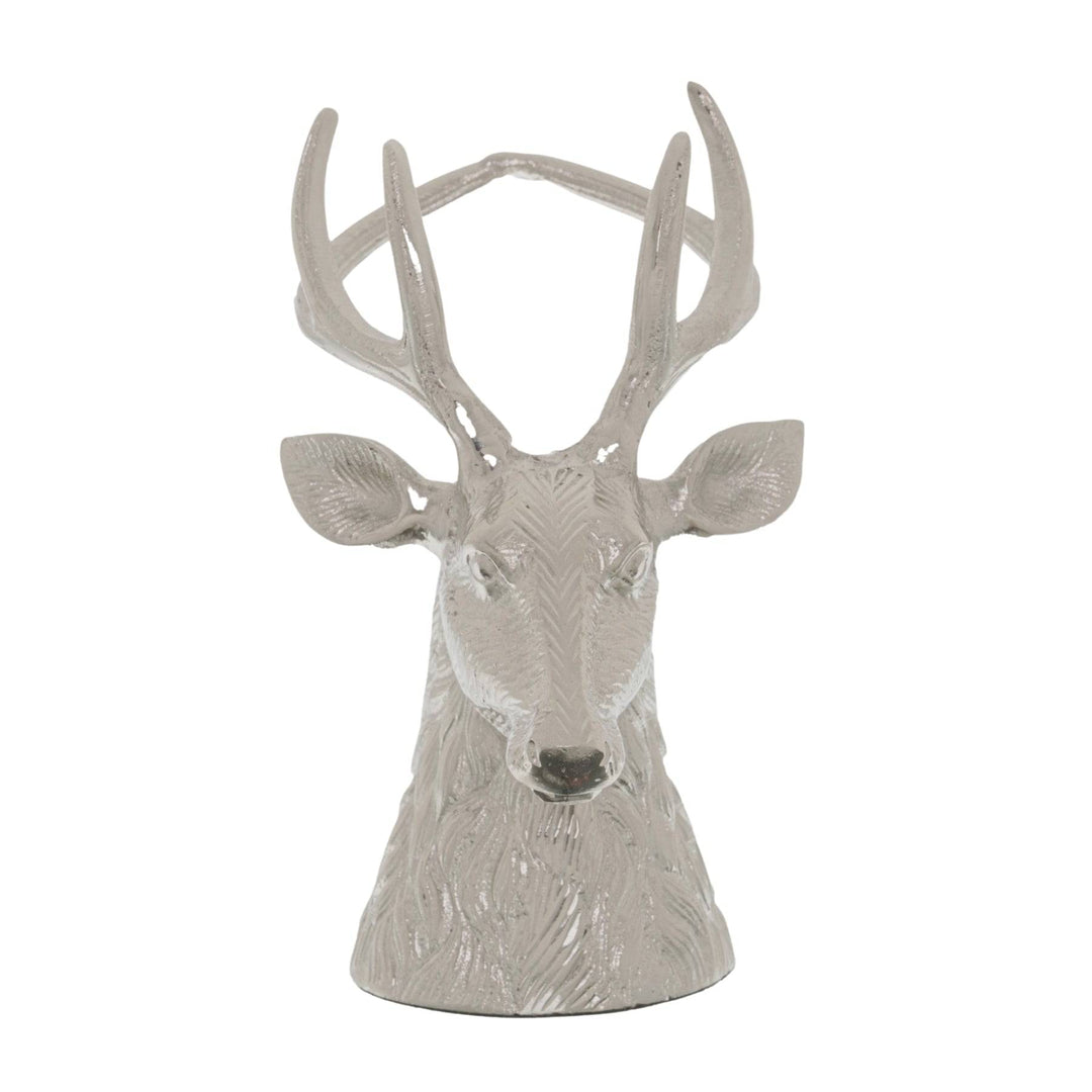 Silver Stag Wine Bottle Holder - TidySpaces