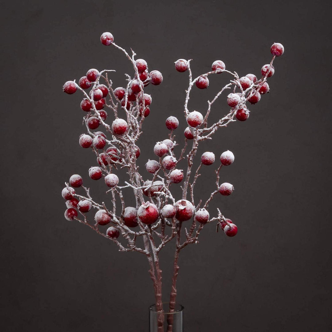 Large Red Festive Berry - TidySpaces