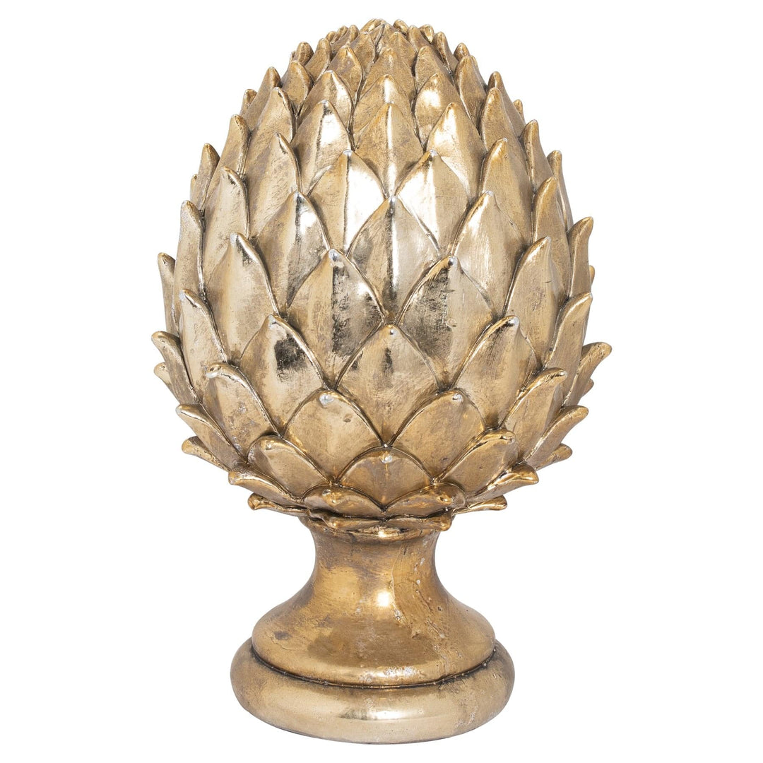 Large Gold Pinecone Finial - TidySpaces