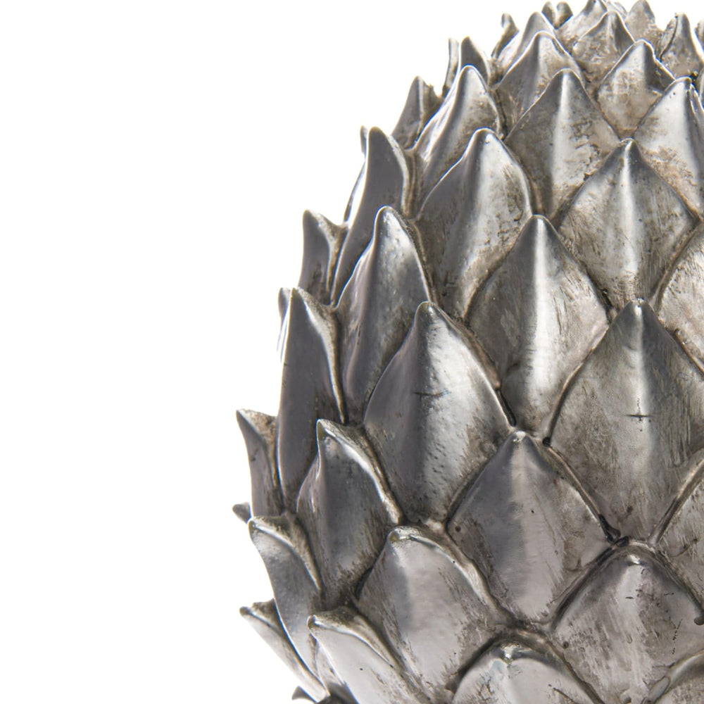 Large Silver Pinecone Finial - TidySpaces