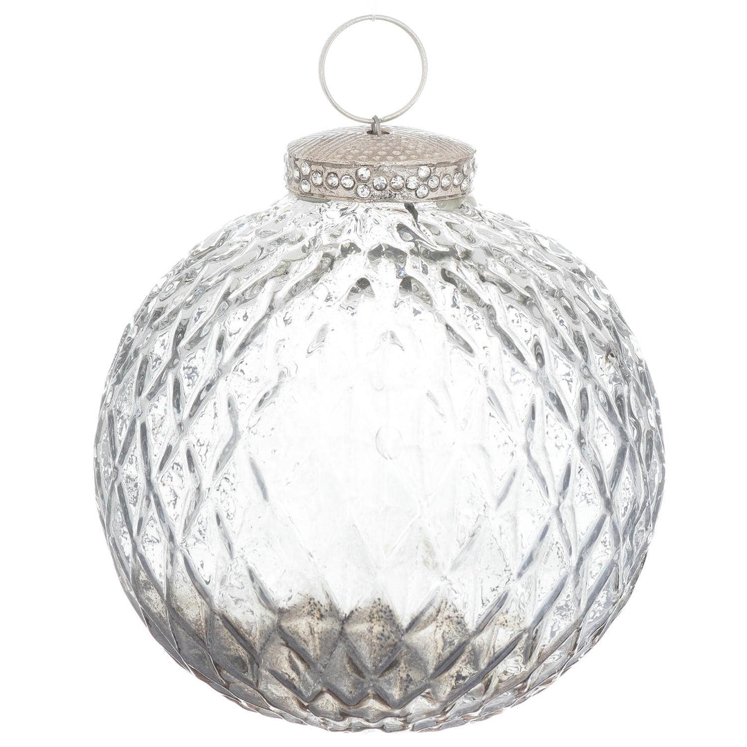 The Noel Collection Smoked Midnight Honeycombe Bauble - TidySpaces