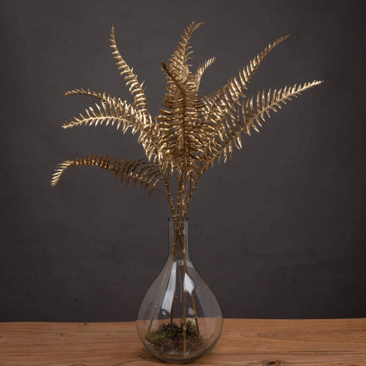 Gold Fern Spray - TidySpaces