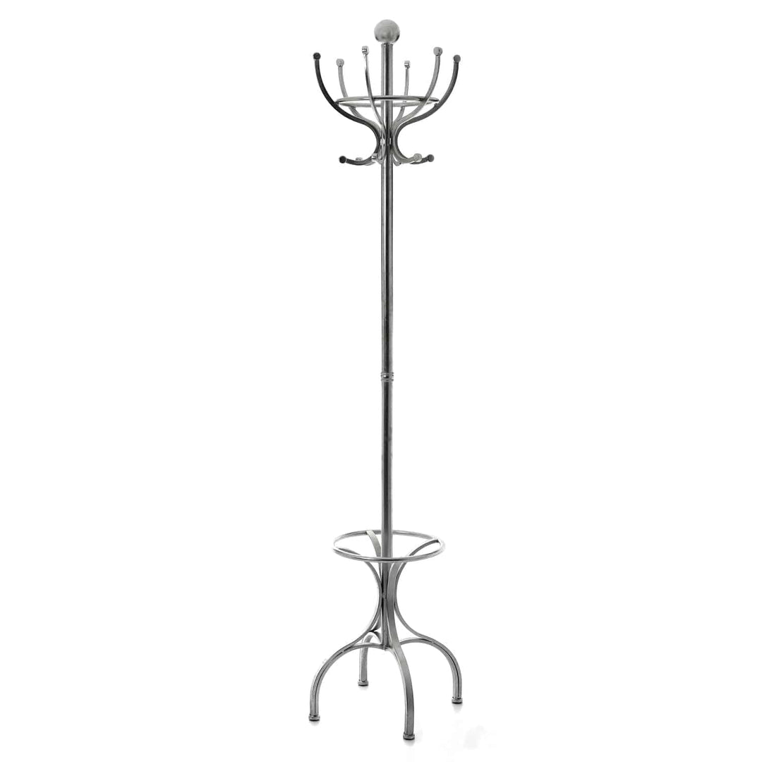 Silver Hat & Coat Stand - TidySpaces