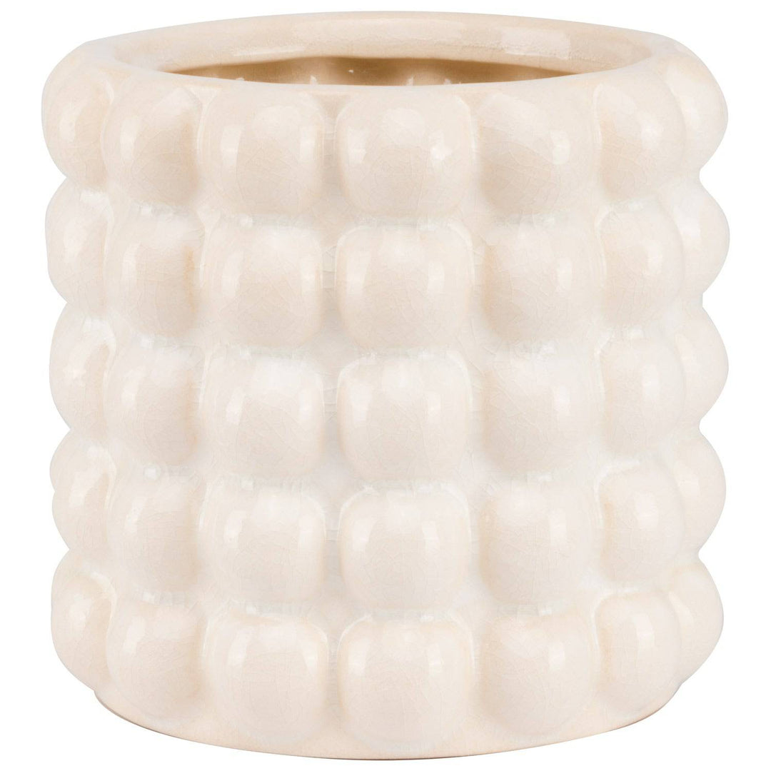 Seville Collection Cream Bubble Planter - TidySpaces