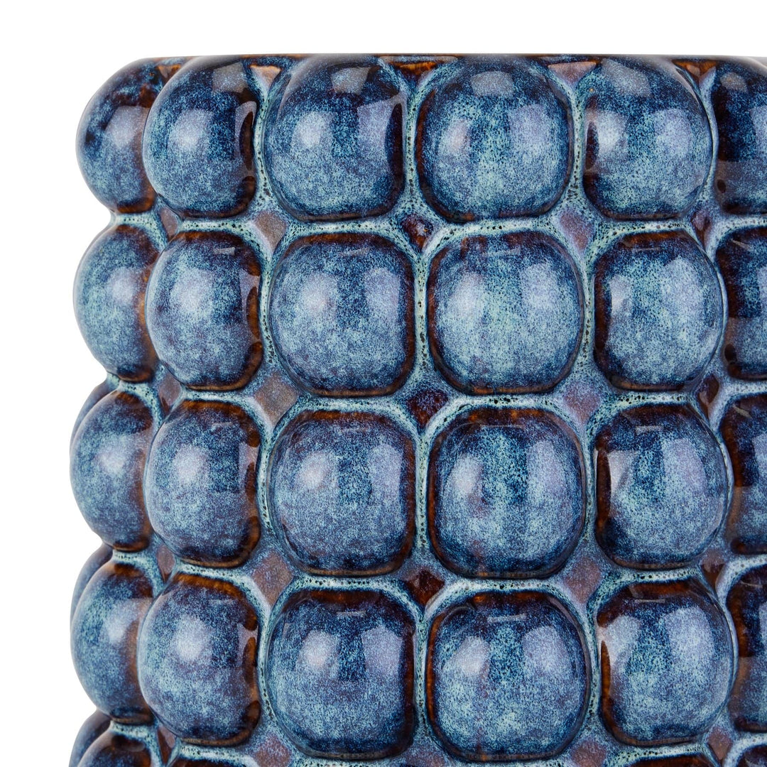 Seville Collection Large Indigo Bubble Planter - TidySpaces