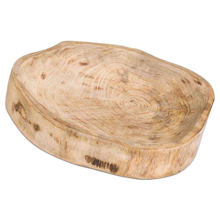 Hand Crafted Mango Wood Trinket Dish - TidySpaces