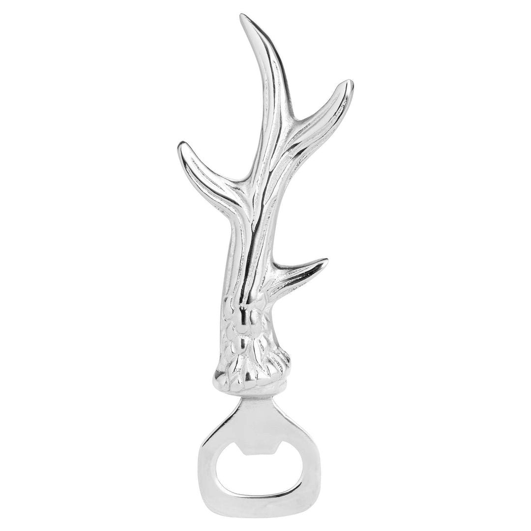 Silver Nickel Antler Bottle Opener - TidySpaces