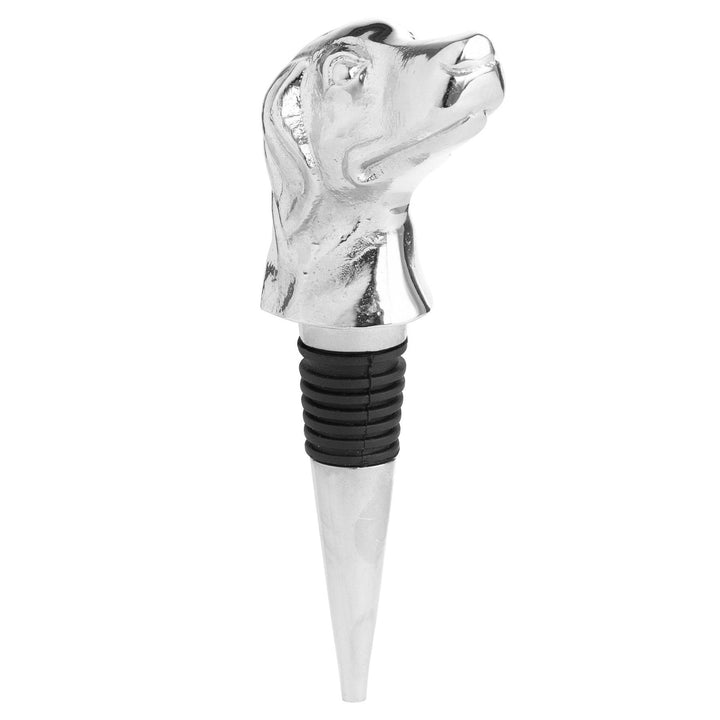 Silver Nickel Dog Bottle Stopper - TidySpaces