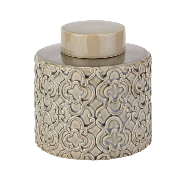 Seville Collection Grey Marrakesh Urn CERAMIC - TidySpaces