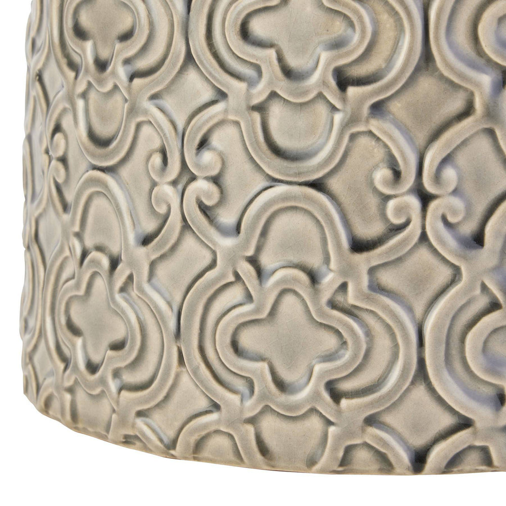 Seville Collection Grey Marrakesh Urn - TidySpaces