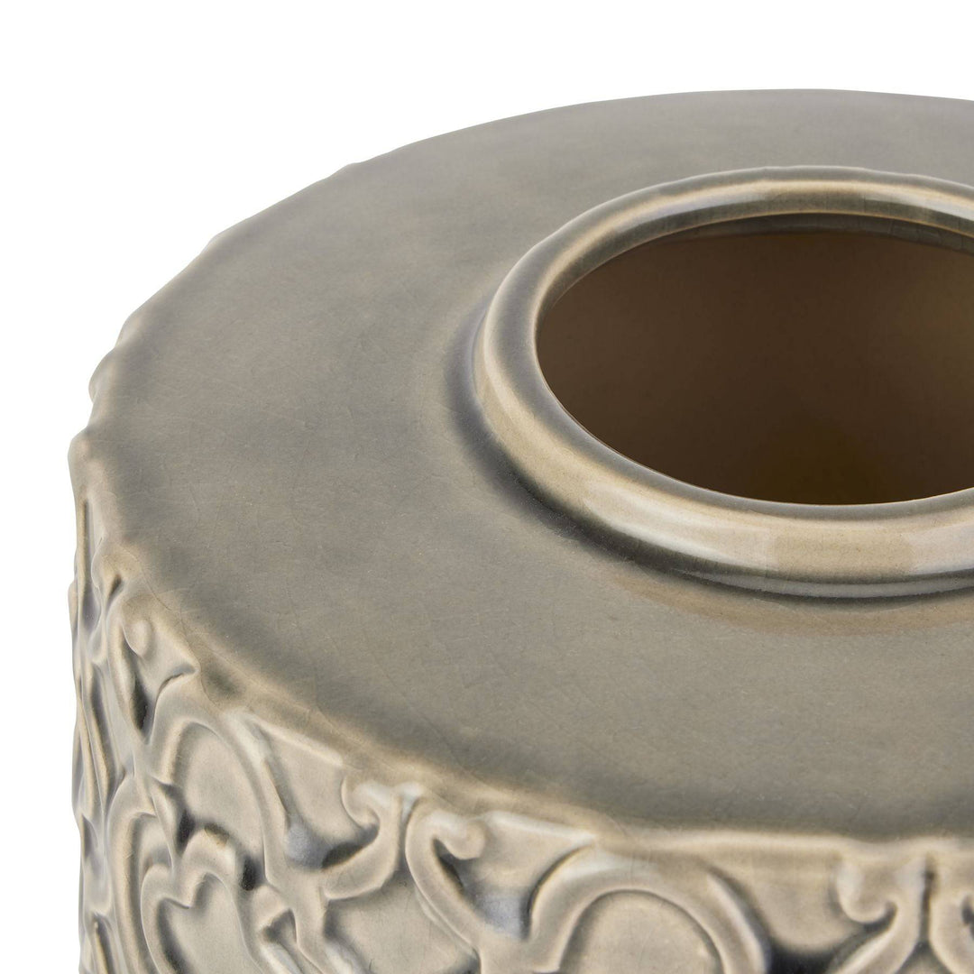 Seville Collection Grey Marrakesh Urn - TidySpaces