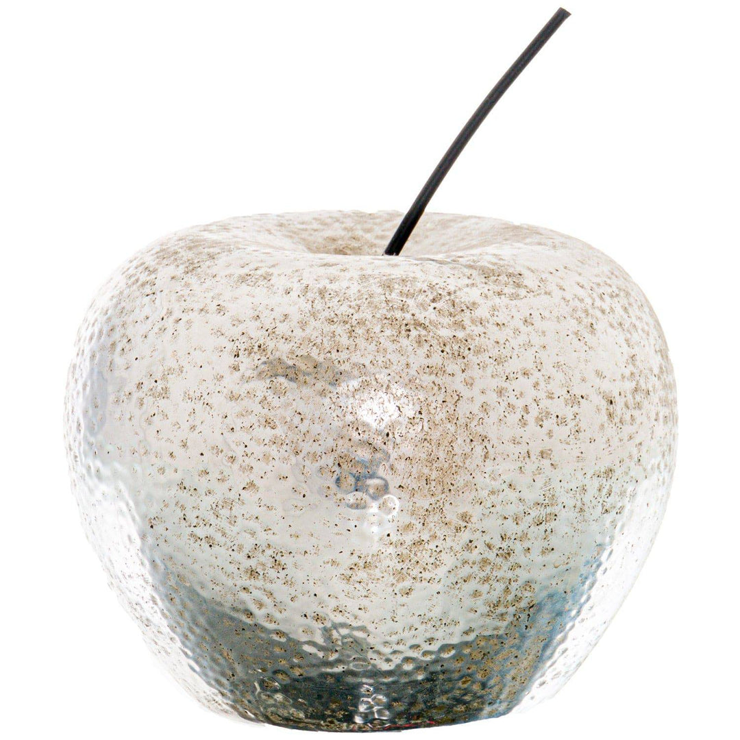 Large Silver Apple Ornament - TidySpaces