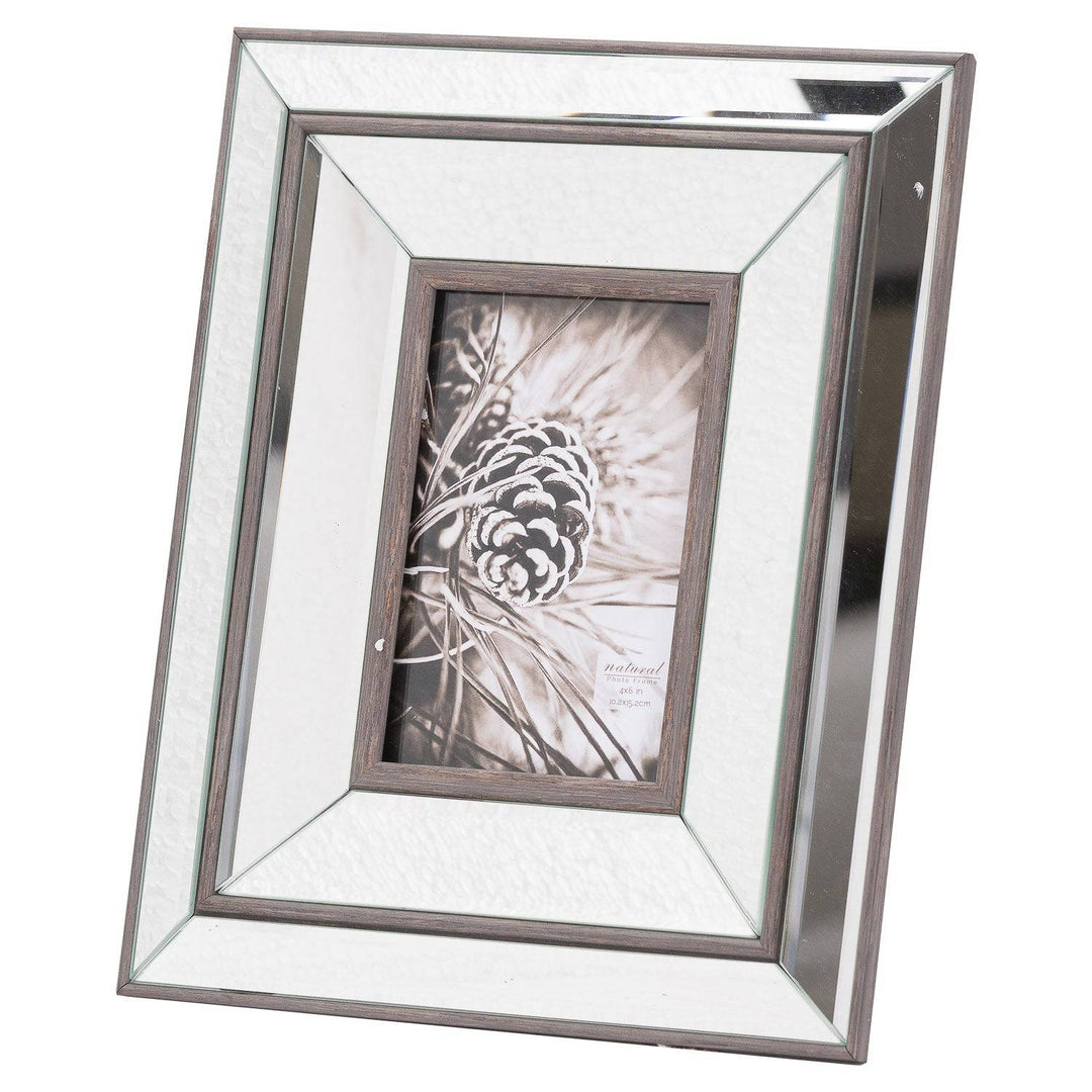 Tristan Mirror And Wood 4X6 Frame - TidySpaces