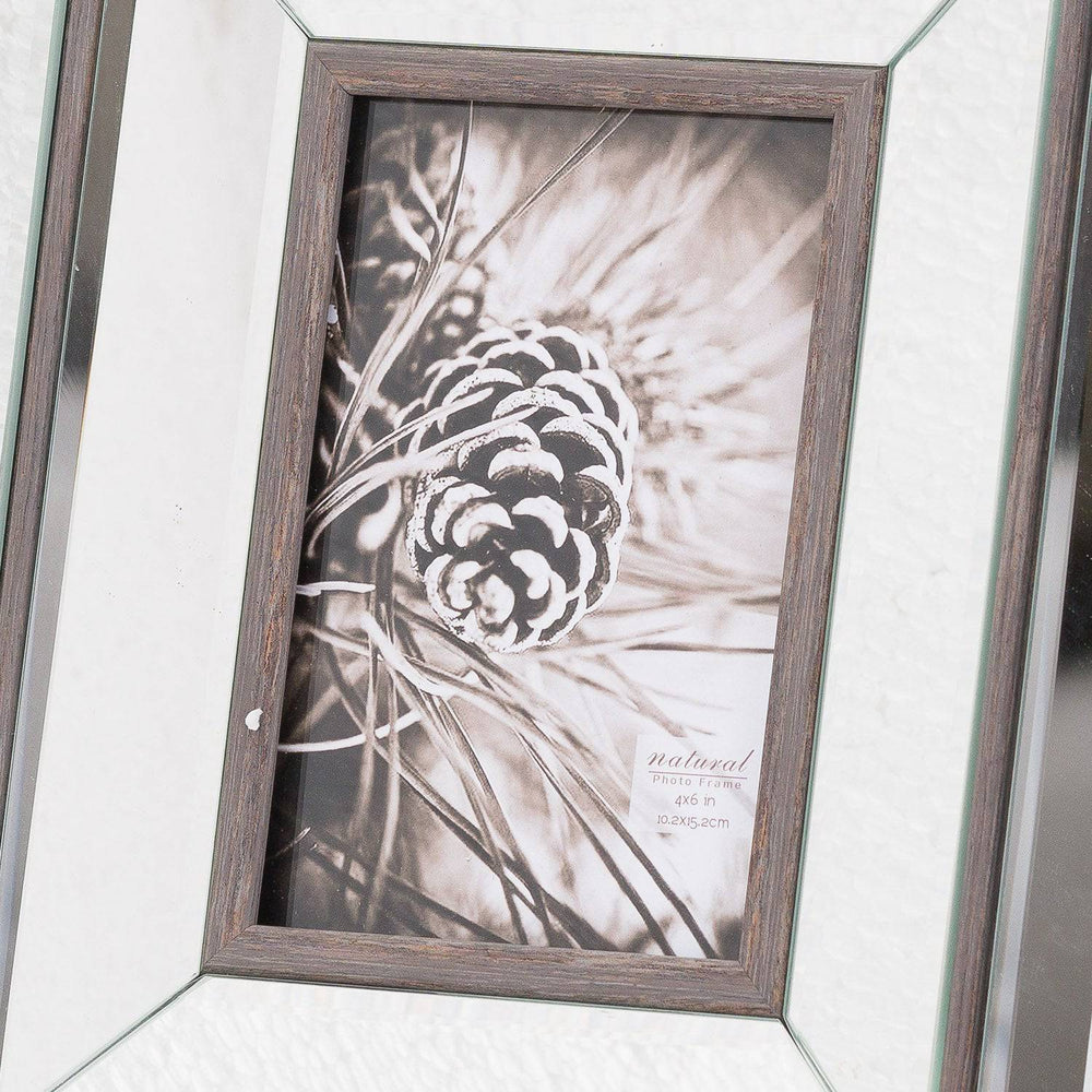Tristan Mirror And Wood 4X6 Frame - TidySpaces