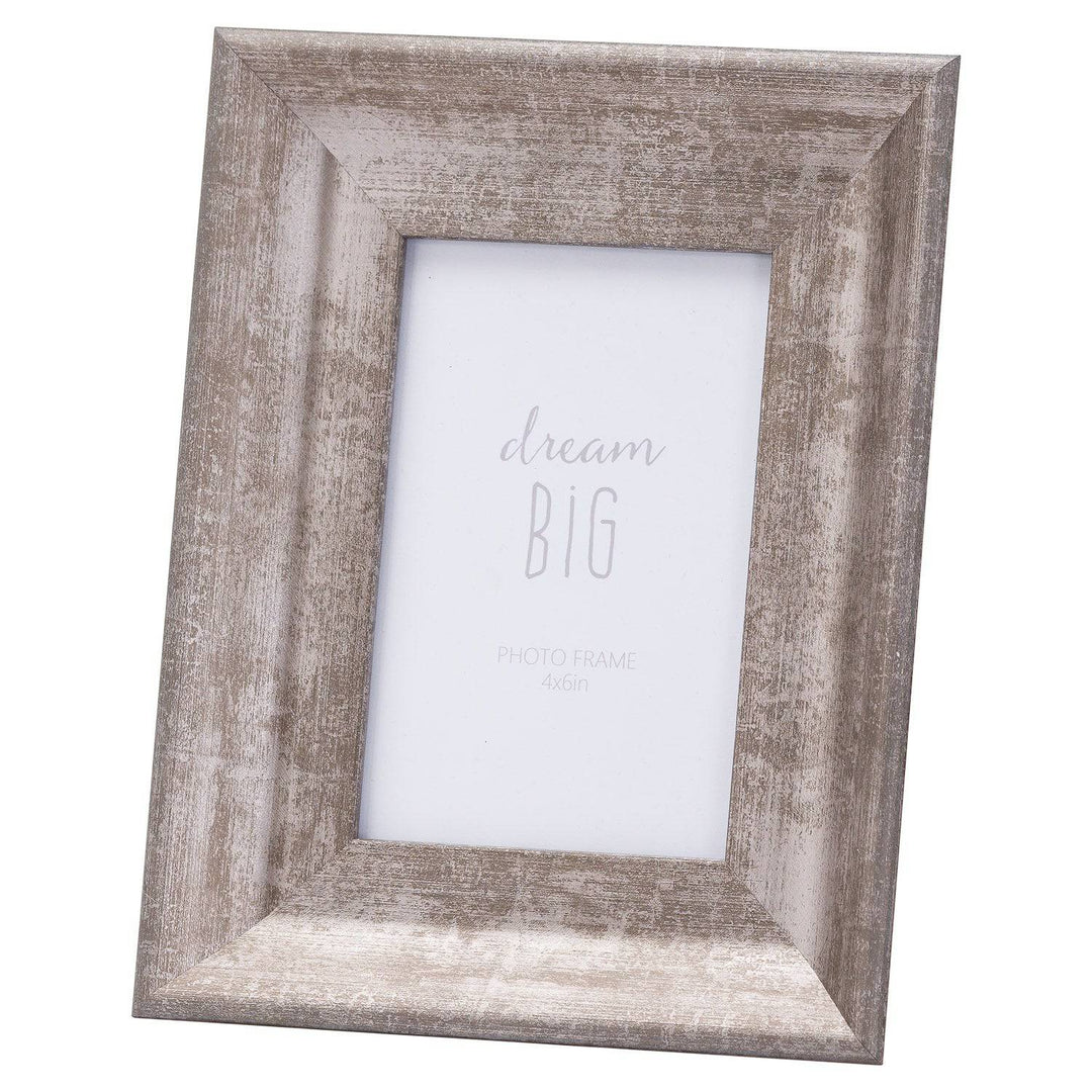 Convex Matt Silver 4X6 Frame - TidySpaces