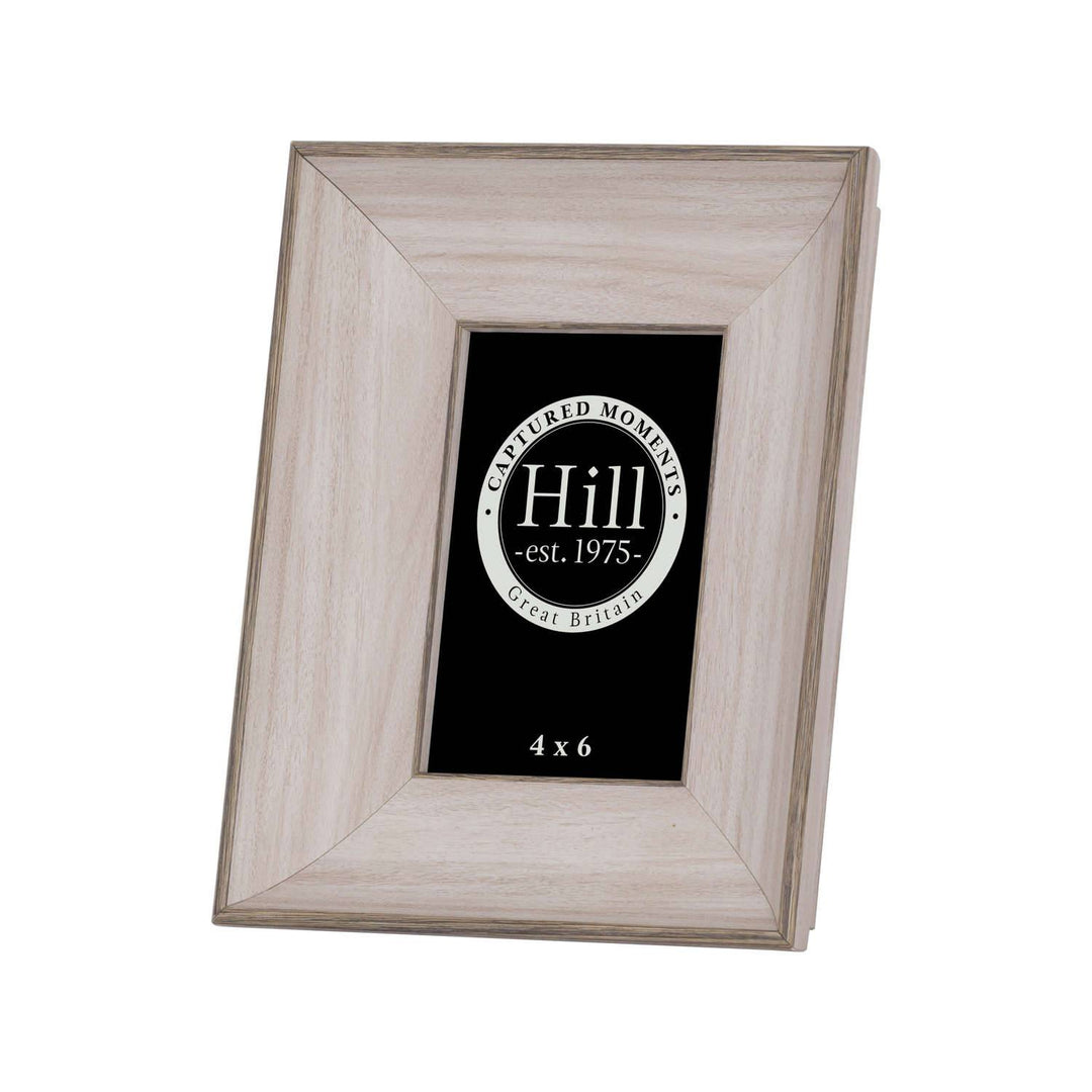 White Washed Wood Photo Frame 4X6 - TidySpaces