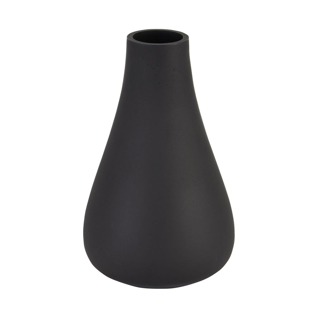 Black Tapered Glass Vase - TidySpaces