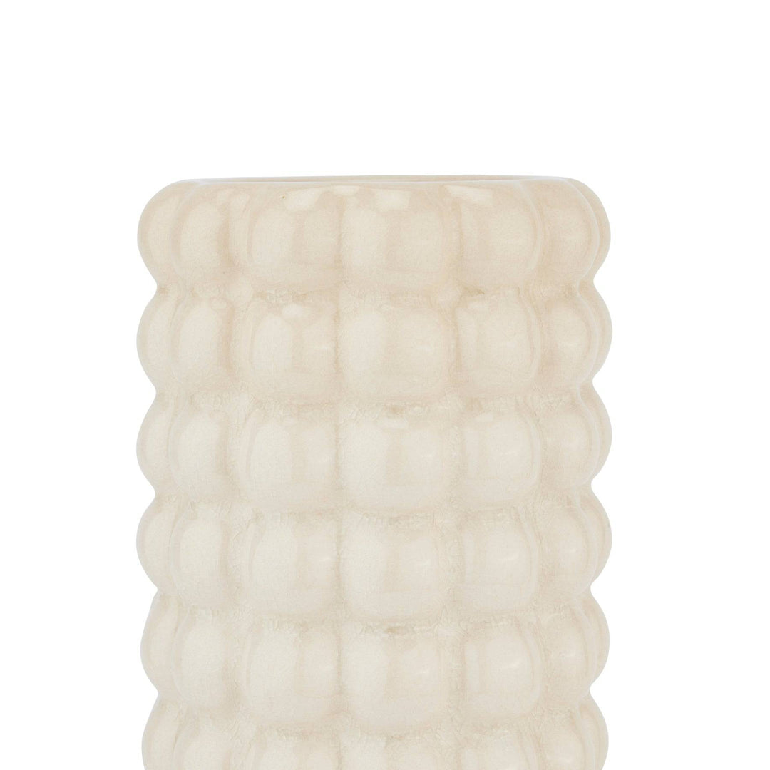 Seville Collection Cream Bubble Vase - TidySpaces