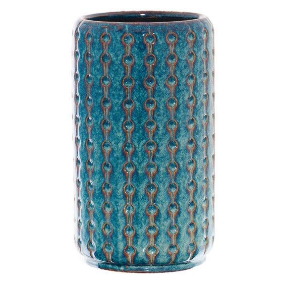 Seville Collection Indigo Cylinder Vase - TidySpaces