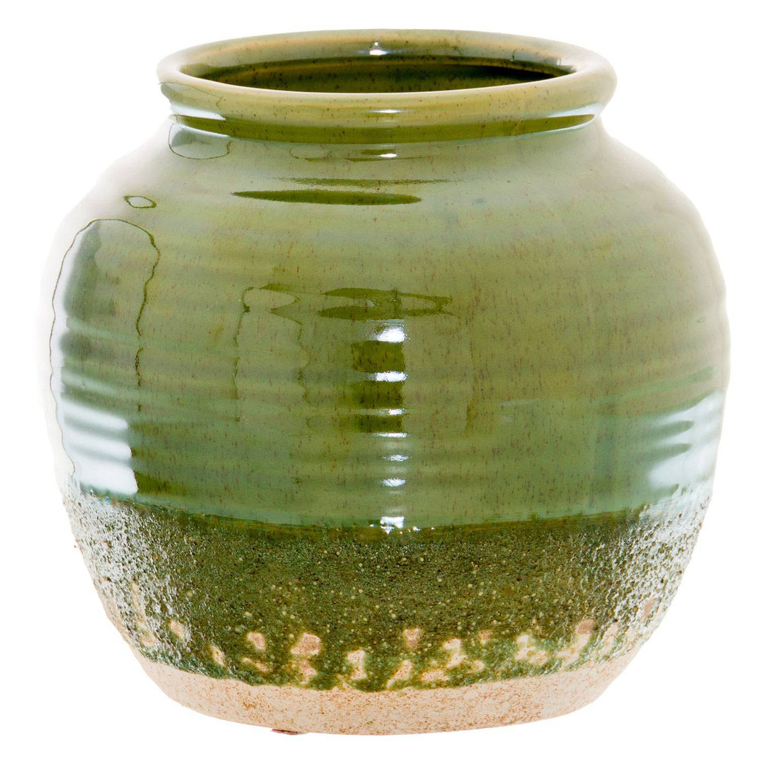 Seville Collection Olive Squat Vase - TidySpaces