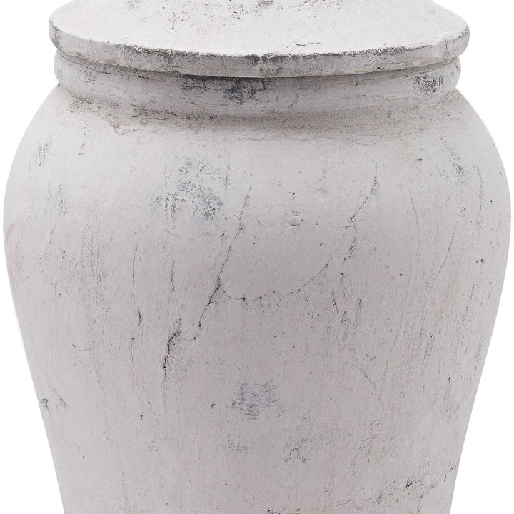 Bloomville Stone Ginger Jar - TidySpaces