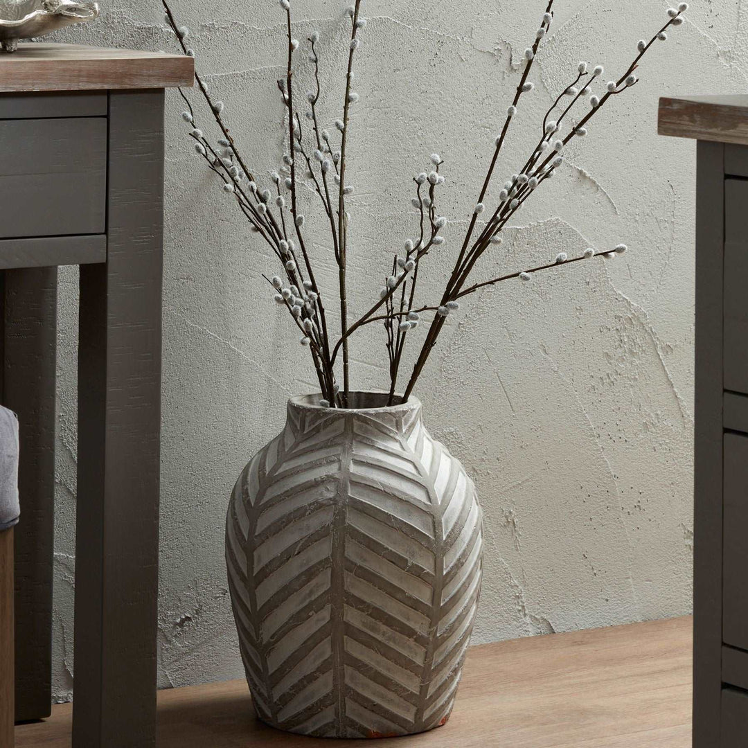 Bloomville  Stone Vase - TidySpaces