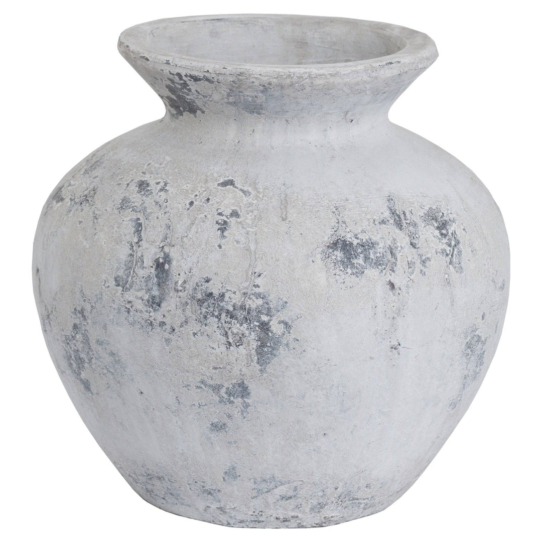 Darcy Antique White Vase - TidySpaces