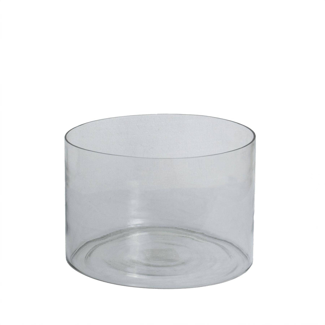 Tasman Glass Cylinder Vase Small - TidySpaces