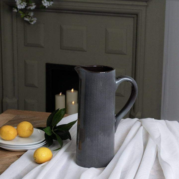 Grey Ceramic Display Jug - TidySpaces